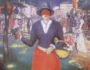 Kasimir Malevich Flower Girl oil painting